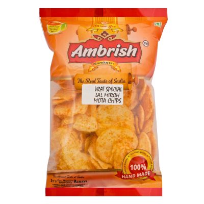 Vrat Special Mota Chips Lal Mirch